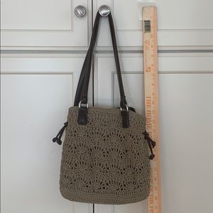 Macramé handbag